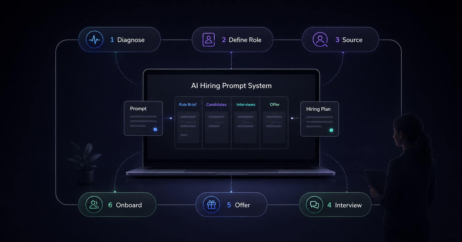 Hiring Prompts Without the Data Leak